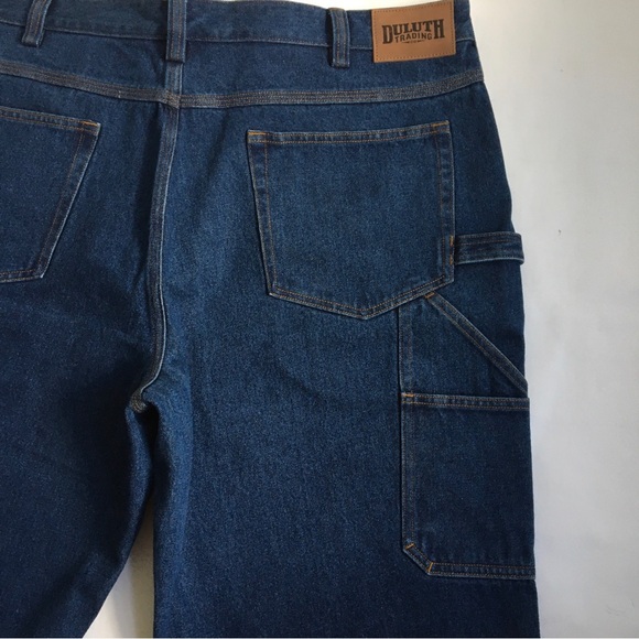 Duluth Trading Co Men’s Ballroom Carpenter 5 Pocket Jeans Denim 042 Size 42X30 - Picture 6 of 16